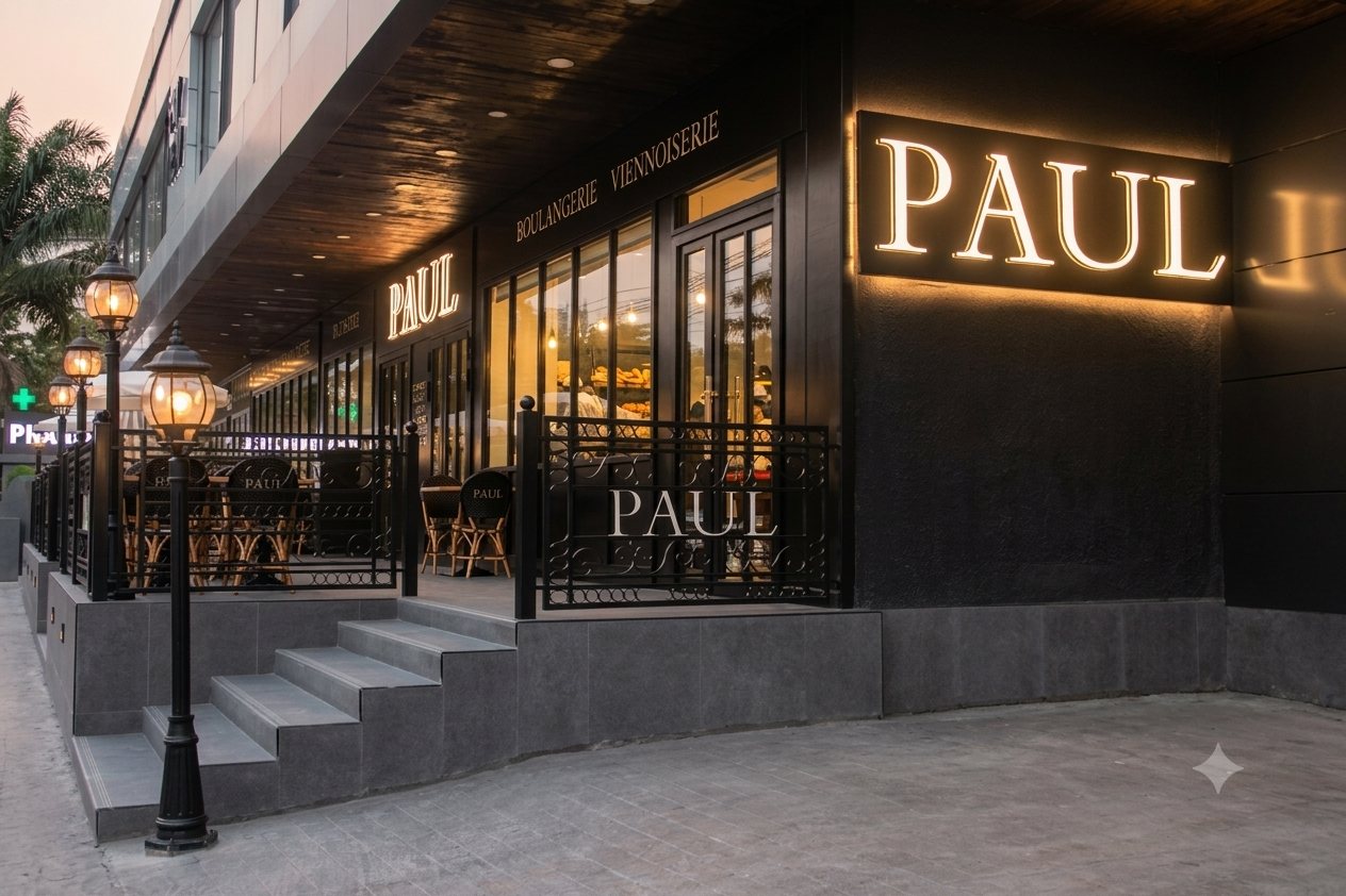 PAUL storefront, Kinshasa